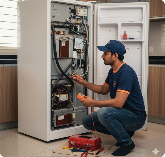 Refrigerator repair