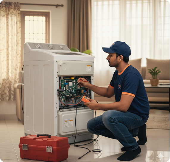 Washing machine repair